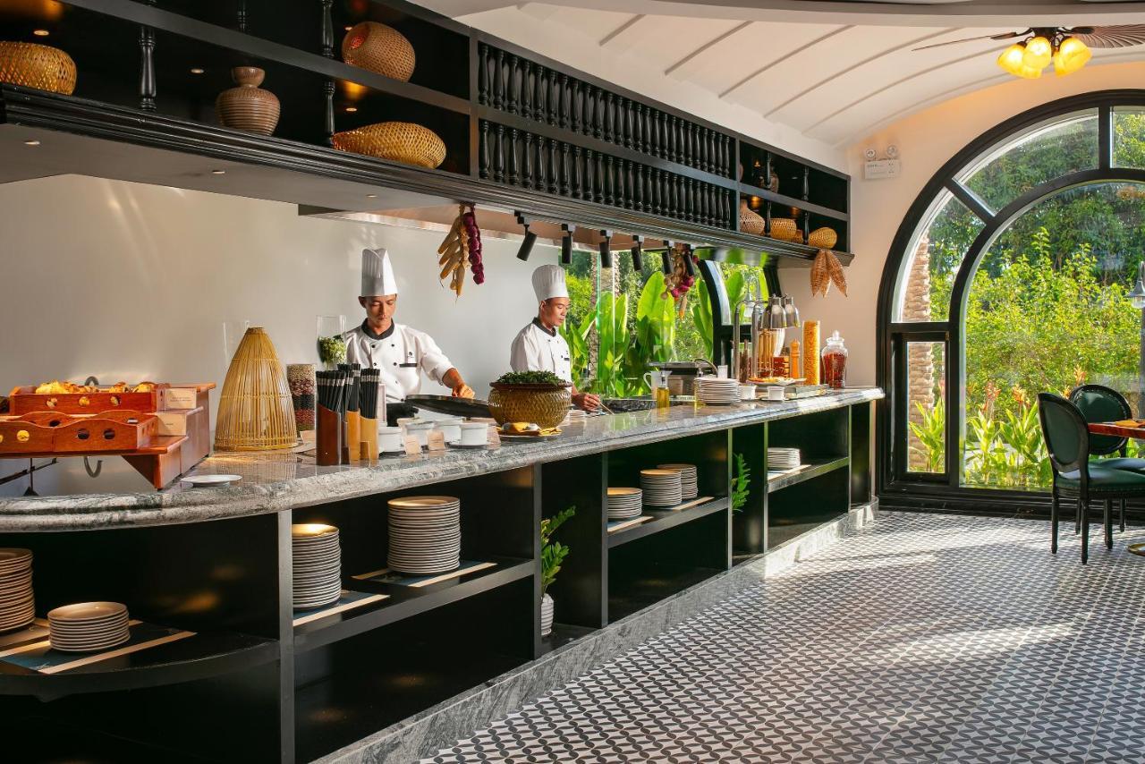 Grand Sunrise Palace Hoi An- A Luxury Indochine Hotel & Spa Екстер'єр фото The kitchen at the restaurant