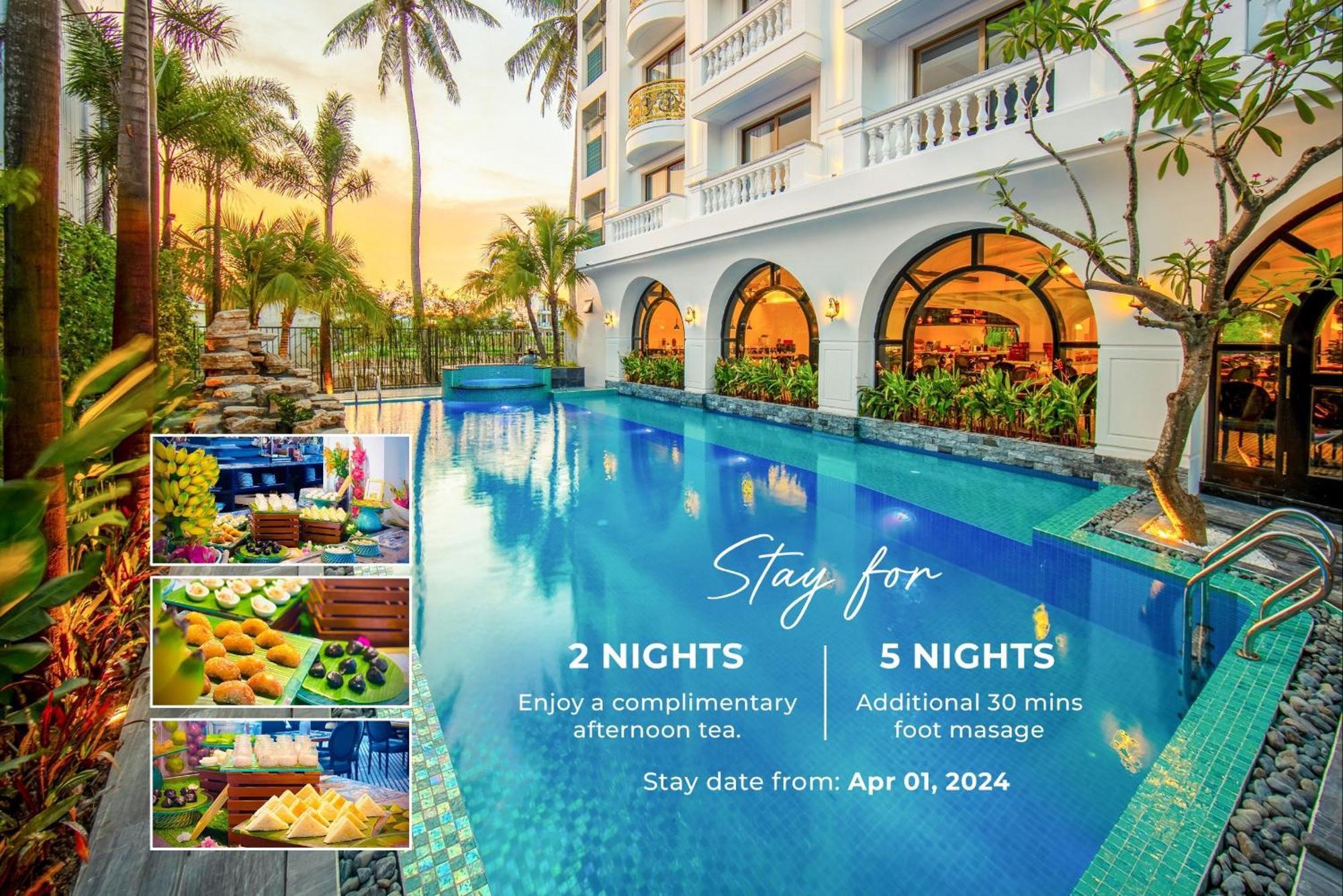 Grand Sunrise Palace Hoi An- A Luxury Indochine Hotel & Spa Екстер'єр фото A travel poster
